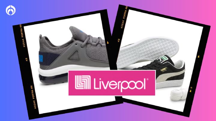 Liverpool: 3 tenis para hombre que están baratísimos en outlet