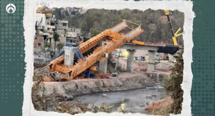 Tren Interurbano: se desploma grúa de 800 toneladas en el tramo Presa Tacubaya (VIDEO)