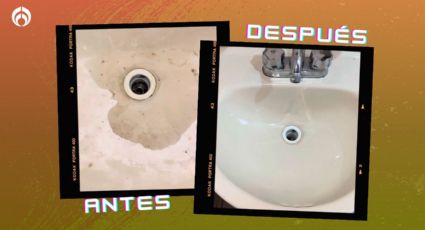 El trucazo con aceite de coco para limpiar un lavabo percudido y dejarlo como nuevo