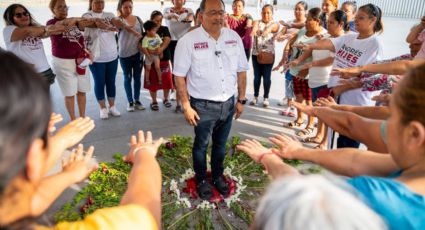 Se reúne Andrés Mijes con comunidades indígenas en Escobedo NL