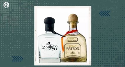 Walmart remata a precio regalado el combo de tequila Don Julio cristalino y Patrón reposado