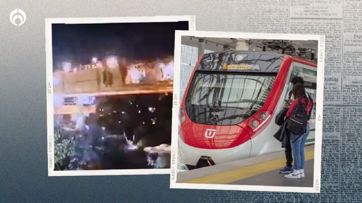 Tren Interurbano: VIDEO del momento exacto del colapso de una grúa en las obras