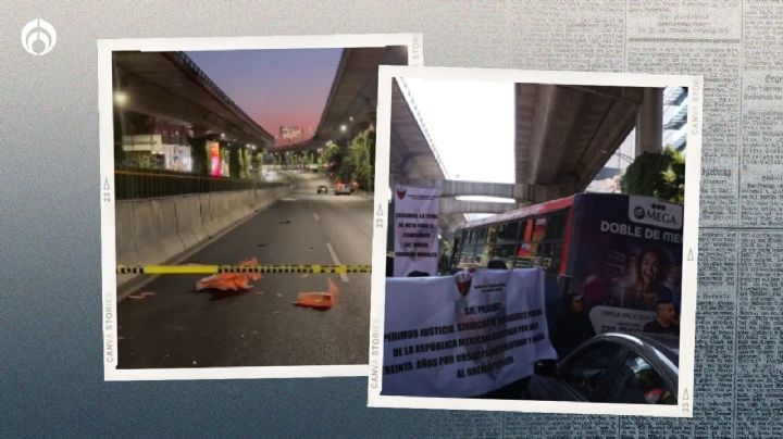 Mal día en Periférico Sur: accidente y manifestación desatan caos vial con dirección norte (VIDEOS)