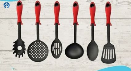 Walmart tiene en atractiva oferta especial este juego de utensilios de cocina