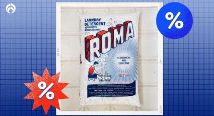 ¿Qué tipo de detergente es el jabón Roma que Bodega Aurrera tiene 'regalado'?