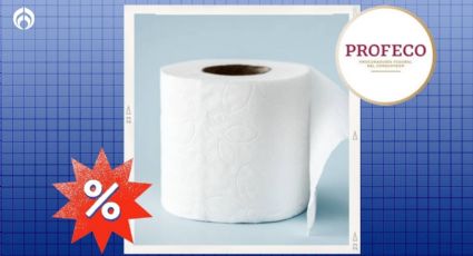 El papel de baño con 300 hojas dobles que cuesta menos de 7 pesos y tiene palomita de Profeco