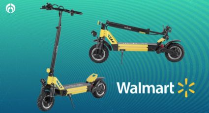 Las ventajas del scooter eléctrico plegable al que Walmart le descontó 10 mil pesos