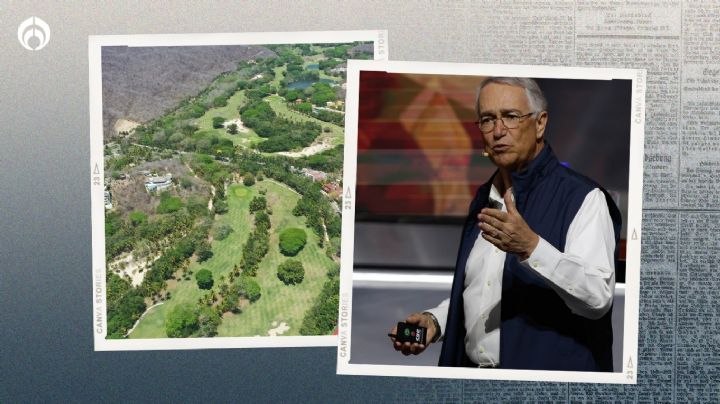 4T 'frena' a Salinas Pliego: retiro de sellos en campo de golf es para 'mantener vivo el ecosistema', dice