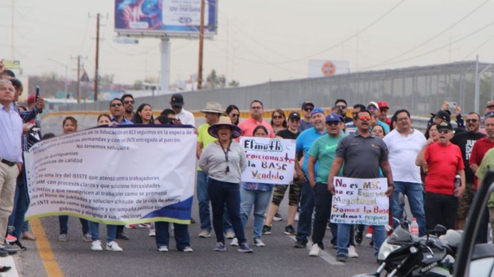 Paro laboral en BCS: Docentes cerrarán principales vías en La Paz este próximo lunes