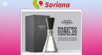 ¿Quieres probar un tequila exclusivo? Soriana tiene una oferta increíble en Maestro Dobel 50