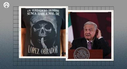 Morena presume meme de playera proAMLO... y Xóchitl los critica por ¡usar a la 'Santa Muerte'!