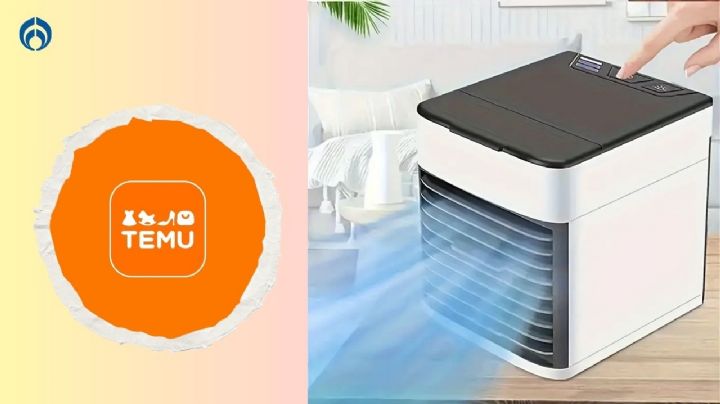 El ventilador con humidificador que Temu tiene en 70 por ciento de descuento