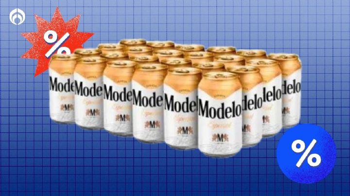 Sam's Club remata el 24 pack de cervezas de lata Modelo Especial tipo Pilsner