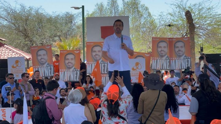 En Sonora, lanza Máynez fuertes críticas contra Padres y Beltrones