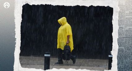 Frente frío te remojará con lluvias fuertes en 11 estados durante inicio de semana