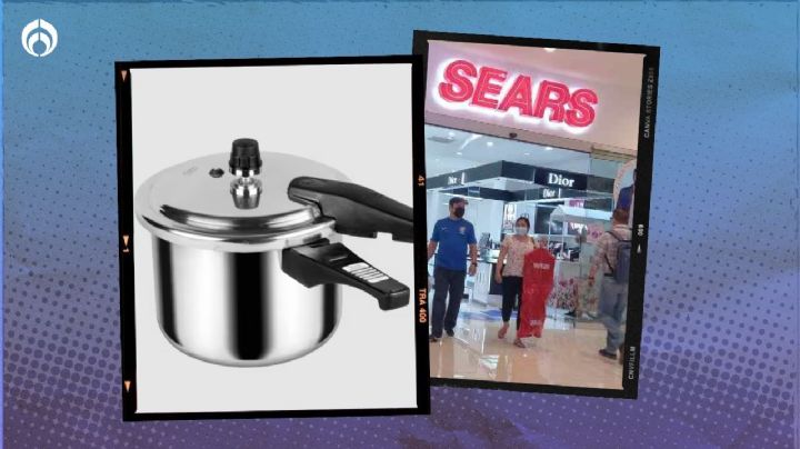 Sears: esta es la olla exprés más barata, segura y moderna que puedes comprar