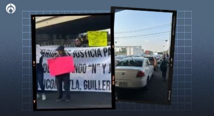 Manifestantes bloquean la México-Pachuca con dirección a Indios Verdes (VIDEO)