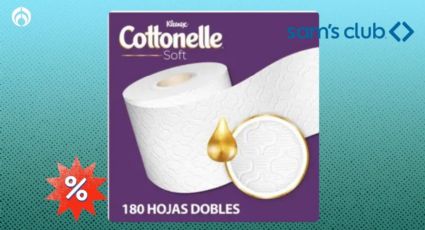 Sam’s Club remata el paquete de 40 rollos de papel de baño Kleenex Cottonelle extra suave