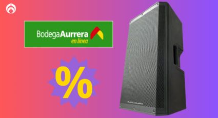 Bodega Aurrera pone a precio de regalo esta potente bocina con conexión para micrófono