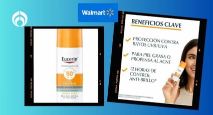 Walmart tiene a buen precio el protector solar de la marca Eucerin