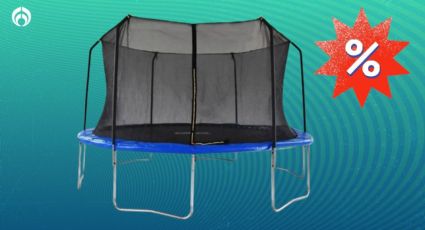 Día del Niño 2024: Walmart pone a precio de remate un trampolín para niños con malla de seguridad