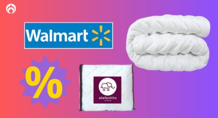 Walmart remata este cubre colchón que se adapta al cuerpo y se lava fácil