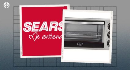 Sears rebaja más de mil pesos este horno tostador de 15 litros que es excelente, según Profeco