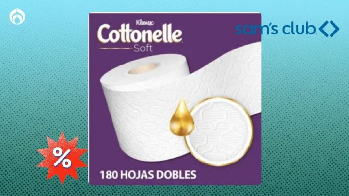 Sam’s Club remata el paquete de 40 rollos de papel de baño Kleenex Cottonelle extra suave