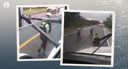 Civiles armados y Guardia Nacional se enfrentan en la autopista México-Tuxpan (VIDEO)