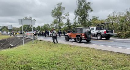 ¡Ahora sí, ya empezó la película en vivo! Chofer capta balacera entre GN y hombres armados