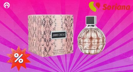 Soriana deja baratísimo el perfume Jimmy Choo con notas dulces perfecto para mamás jóvenes