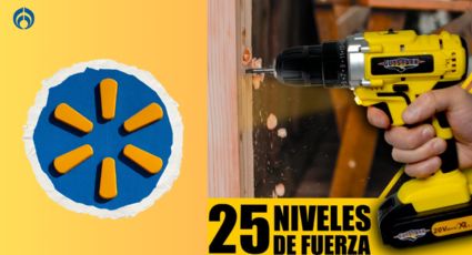 Walmart enloquece y deja a casi mitad de precio taladro desatornillador con funcionamiento inalámbrico