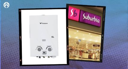 Suburbia remata este boiler de gas LP con gran capacidad ¡a menos de 1,500 pesos!