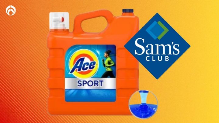 Sam’s Club rebaja el detergente Ace Sport que elimina olores de sudor y es para todo tipo de ropa