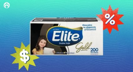 Walmart tiene 'regaladas' las servilletas Elite con hojas dobles super resistentes y absorbentes