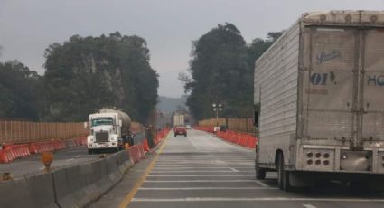 Trabajos en Puente Metlac serán más tardados; transportistas reclaman a CAPUFE