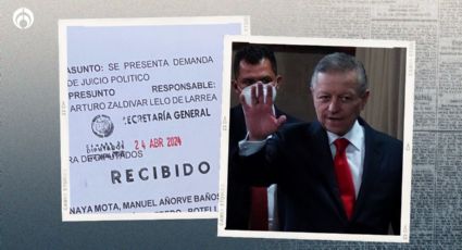 Ahora sí van contra Zaldívar: PAN y PRI presentan solicitud de juicio político en su contra