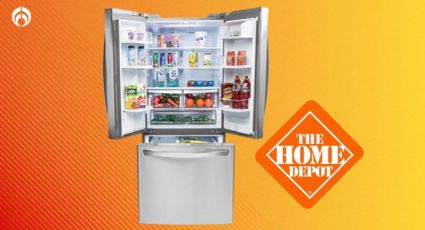 Home Depot rebaja el refrigerador LG Lineal Inverter que ahorra 32% de energía y hace hielos