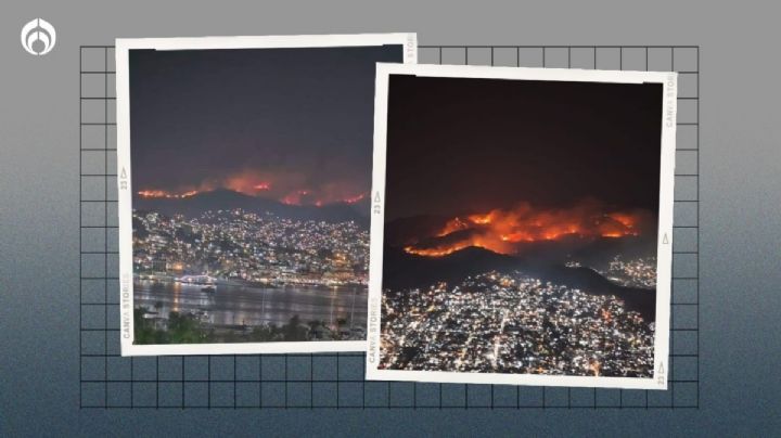 Incendio en Acapulco: (VIDEO) A 6 meses del huracán, nuevo desastre amenaza al puerto