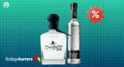 Tequila Don Julio 70 y Maestro Dobel Diamante: COMBO de lujo en remate en Bodega Aurrera