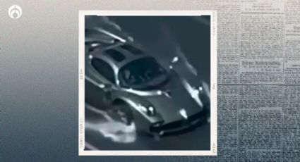 Video: Pagani Utopia surfea inundación en Dubai