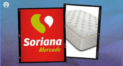 Soriana: este es el colchón Restonic matrimonial más suave y barato que puedes comprar