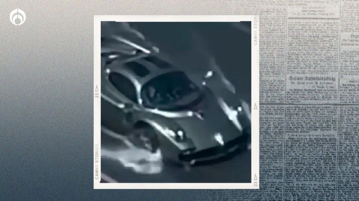 Video: Pagani Utopia surfea inundación en Dubai