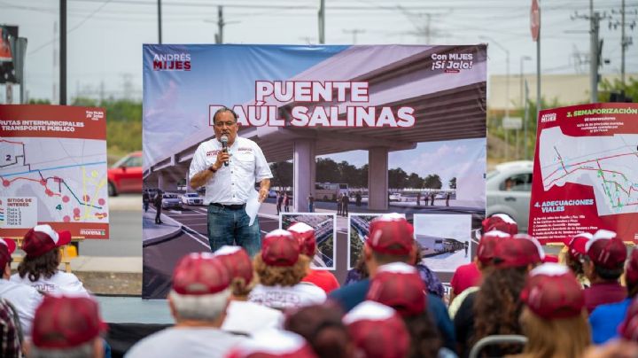 Promete Mijes mejorar vialidades en Escobedo NL