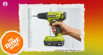 Home Depot tiene el taladro Ryobi del que todos hablan en menos de 2 mil pesos