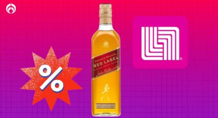 Johnnie Walker Red Label: gran oferta en la botella de whisky durante la Venta Nocturna de Liverpool