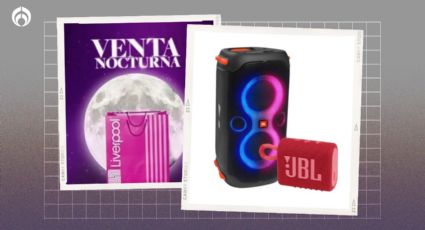 Liverpool aplica descuentazo a kit de 2 bocinas JBL en Venta Nocturna