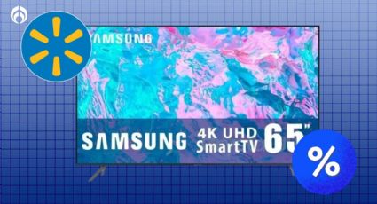 Walmart remata casi al 50% la pantallota Samsung 4K Ultra HD de 65 pulgadas; págala a 20 MSI