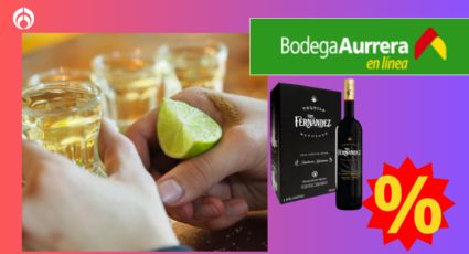 Bodega Aurrera vende este paquete de 6 tequilas Los Fernánez reposado con un descuentazo