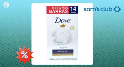 ¿Qué tan bueno es el paquete de jabón Dove Original que Sam's Club rebaja?